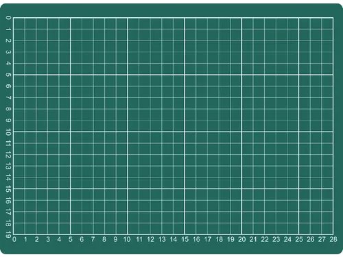 Snijmat A4 300x220mm groen