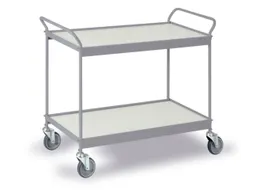 Universele Wagen 150kg Laadvl. Lxb 990x500mm 2 Etages Zilvergrijs