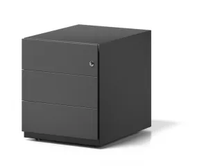 Mobiel Ladenblok 495x420x565mm 3laden Cilinderslot Zwart - 5