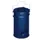 veiligheidsafvalbakken,25l,HxØ 500x270mm,romp staal RAL5010