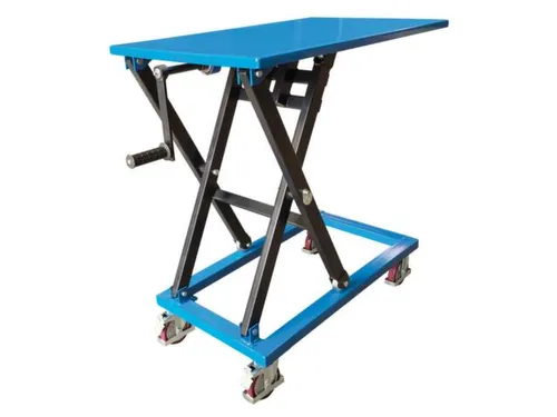 Mobiele heftafel met spindel,draagverm. 350kg,platform LxB 950x600mm