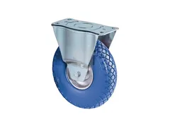 Bokwiel 75kg Pu-Banden Stalen Velg 200x 50mm Wiellager Plaat