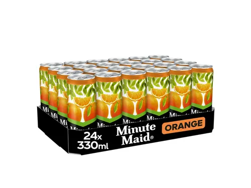 Frisdrank Minute Maid orange blik 330ml