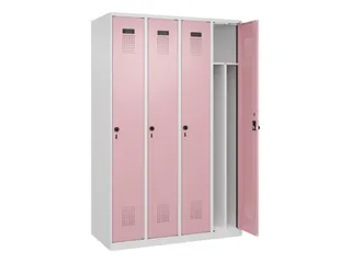 locker voor scheiding van kleding,HxBxD 1850x1200x500mm,4vak - 1