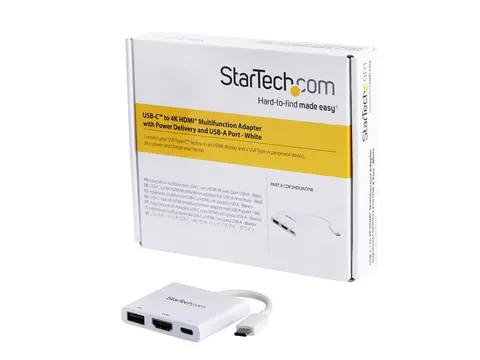 Usb-c Multiport Adapter Met Hdmi Usb 3.0 Poort 60w Pd Wit