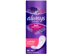 Always Soft Like Cotton Large Inlegkruisjes Classic 30 Stuks