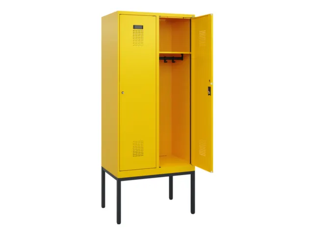 schoollocker,HxBxD 1950x800x500mm,2vak,vak B 400mm,cil.-slot