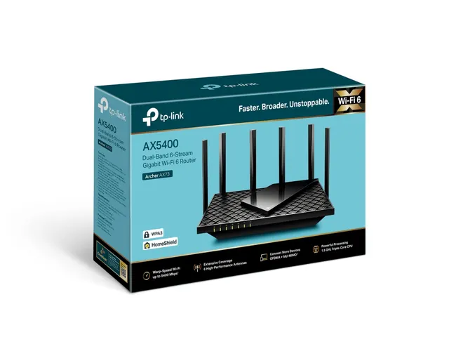 Archer AX73 AX5400 Dual-Band Wifi 6 Router