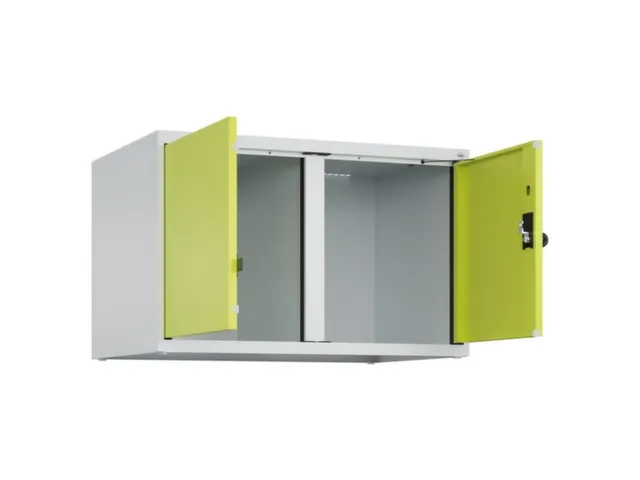 opzetkast,v. locker voor scheiding van kleding,2vak.,vak B 400mm