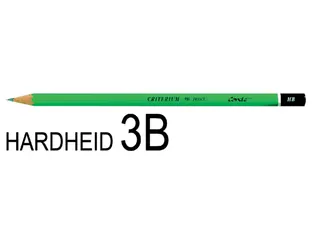Potlood Bic Criterium 550 zeshoekig 3B - 2