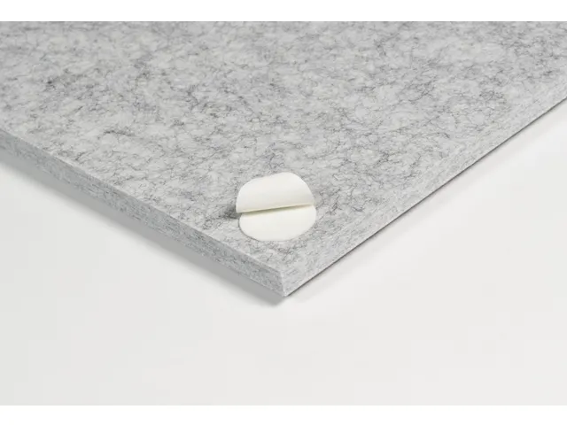 Akoestische PET-vilt wandtegels 30x30cm Combi Geel 24 Stuks