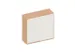 schuifdeurkast,HxBxD 1150x1200x430mm,decor romp beuken,decor front wit