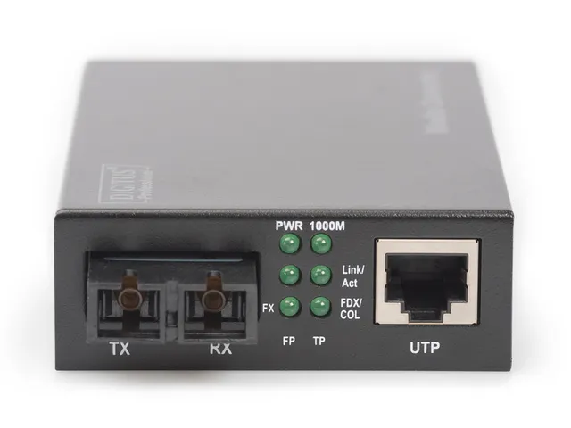 Convertisseur de média Gigabit Digitus multimode RJ45/ST
