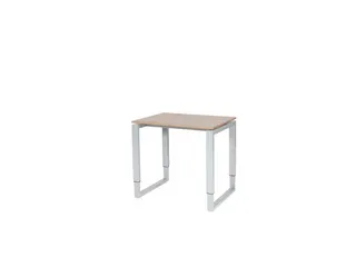 Domino Plus Bureau Hoogte Verstelbaar 800x600mm Hav/Kers 25mm Alu - 1