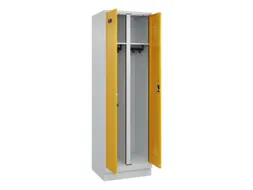 locker voor scheiding van kleding,HxBxD 1950x600x500mm,2vak