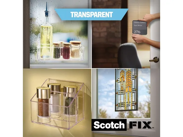 Plaktape 3m Scotch Montage 19mmx1.5m Transparant 2z
