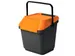 Easymax Afvalbak 35 Liter Grijs Oranje