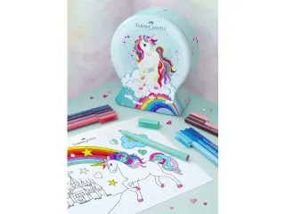 Viltstift Faber-Castell Connector Snow globe Unicorn 33 stuks assorti - 6