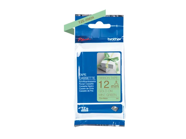 Cassette originale à ruban tissu pour étiqueteuse P-touch Brother, o