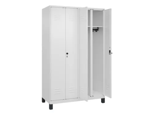 locker voor scheiding van kleding,HxBxD 1950x1200x500mm,4vak