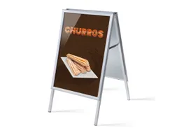 Stoepbord A1 complete set met print "Churros"