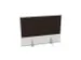 panneau de rehausse,p. table de bureau,Bl-blanc,BN2036-marron