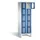 Lockerkast 1850x610x500mm 2x5 vakken Cilinderslot Poten, RAL5010