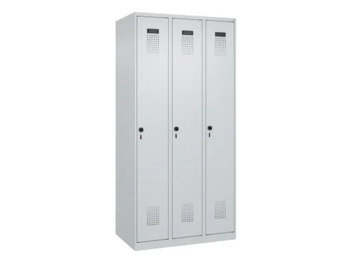 locker voor scheiding van kleding,HxBxD 1850x900x500mm,3vak