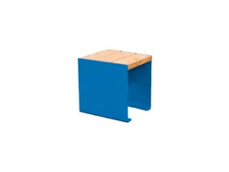 stoel,B 450mm,3latten,hout-zitting licht eikenhout,zitting H 450mm