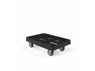 dolly,draagverm. 300kg,laadvl. LxB 602x402mm,platform doorbroken - 1