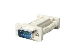 DB9 RS232 Seriële Nulmodem Adapter - M/F