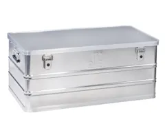 Aluminium transportbox,HxLxB 380x900x490mm,wanden gesloten