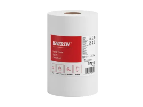 Poetspapier Katrin 97616 Plus klein 1-laags 400 vel wit