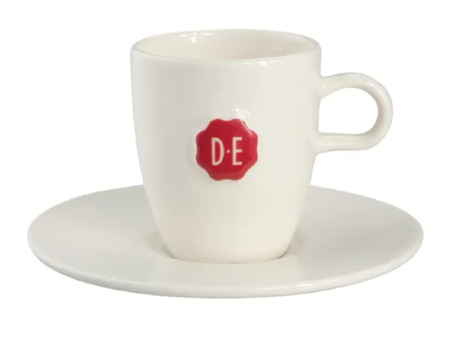 Kopje Douwe Egberts Lungo 180ml wit