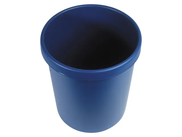 Helit Afvalbak 30 Liter Blauw