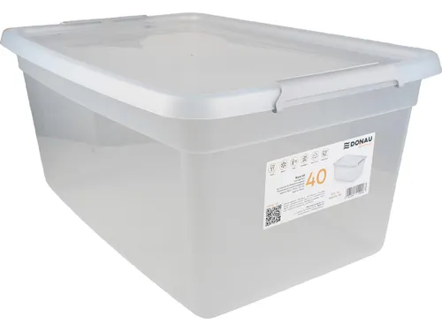 Opbergdoos 40 Liter Transparant
