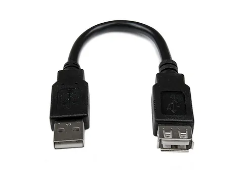 15cm USB 2.0 Verlengkabel A naar A - M/F
