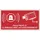 waarschuwingsetiket,Object met alarm en videobewaking beveiligd,PVC