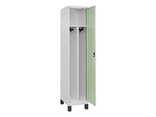 locker voor scheiding van kleding,HxBxD 1950x400x500mm,1vak