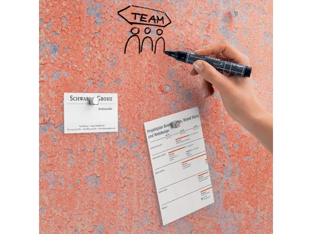 Glas Magneetbord Sigel Artverum Red Wall mat. 91x46cm