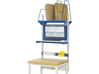 opbouwelement,v. werkbank,HxBxD 1130x750x350mm,draagverm. 100kg,staal - 2