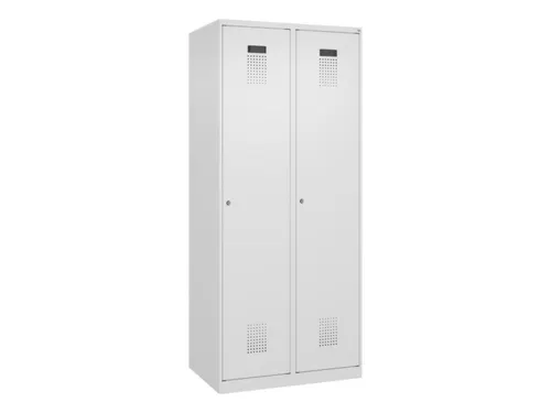 locker voor scheiding van kleding,HxBxD 1850x800x500mm,2vak