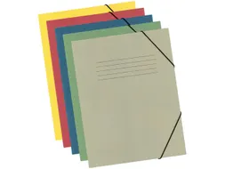 elastomap Kangaro A4 300gr. karton krimp a 5 stuks assorti kleuren