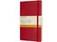 Notitieboek Moleskine large 130x210mm lijn soft cover scarlet red