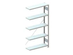 Inhaakstelling Aanbouwveld 2000x1006x336mm 5legborden 230kg