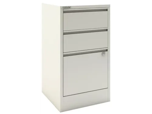 hangmappenkast HxBxD 672x413x400mm 2laden 1hangmappenframe wit