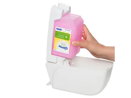 Kleenex 6331 Zeepvulling handreiniger roze 1 Liter doos 6 flacons