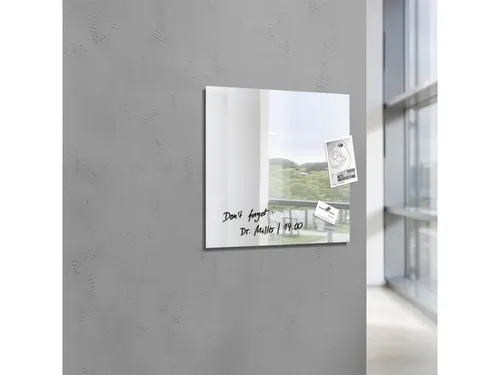Glasmagneetbord Sigel Artverum 48x48cm Spiegel