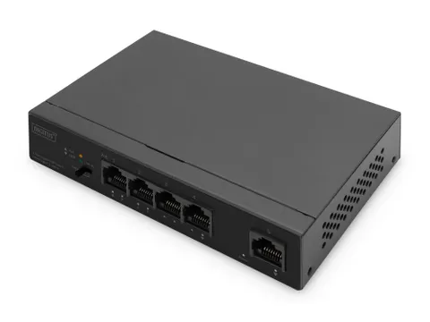 4-Poort Gigabit PoE Netwerk switch