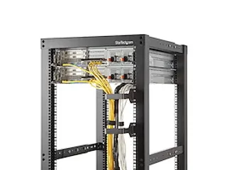 Multidirectionele verticale kabel-D-ringhaak voor serverracks 6 x 10 c - 2